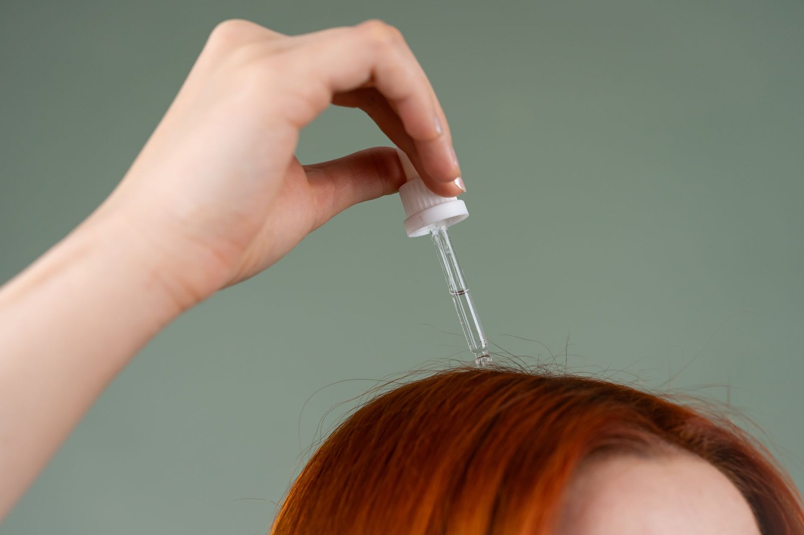 Skincare serum being applied as part of a microchanneling treatment protocol.